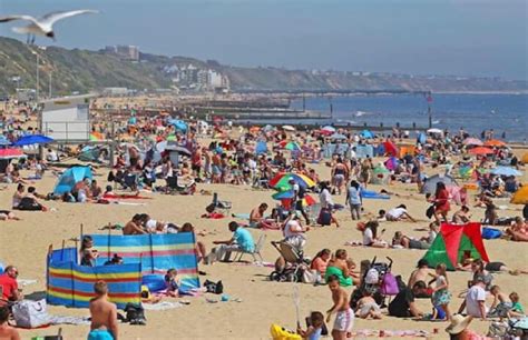The Beach In Bournemouth Dorset England On Wednesday 20 May 2020