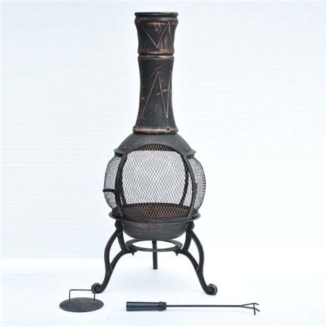 Select the department you want to search in. Outsunny Deluxe Chiminea Backyard Patio Fire Pit:Amazon ...