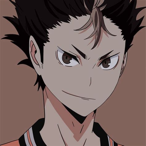Nishinoya Haikyuu Coloring Pages Icon Drawings Completed Anime