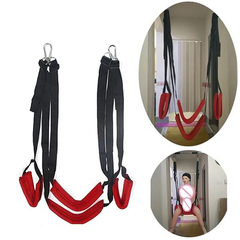 Luxury Soft Material Sex Furniture Fetish Bdsm Bandage Love Sex Swing Chairs Hanging Door Sex