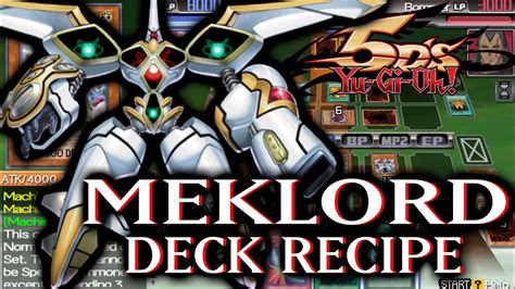 Meklord Deck Recipe Yu Gi Oh 5ds Tag Force 6 27 Youtube