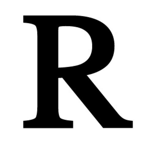 Capital letters usually mean important, wether it be a name, or the beginning of a scentence. Letter R Small