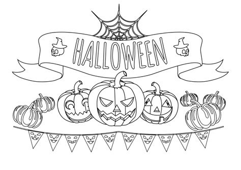 Dibujos De Halloween Para Colorear E Imprimir Reverasite