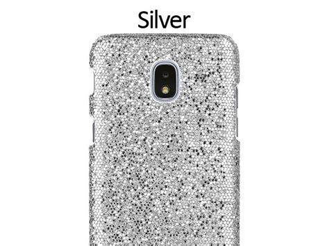 Samsung Galaxy J3 2018 Glitter Plastic Hard Case