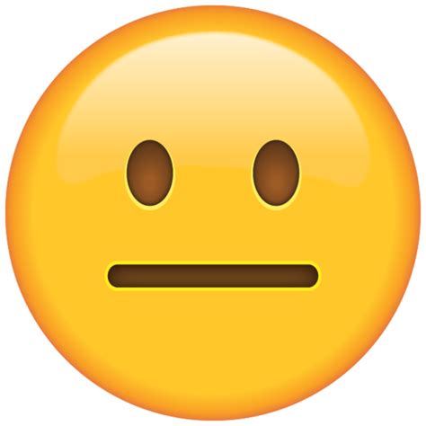 Share the best gifs now >>>. Download Neutral Face Emoji | Emoji Island
