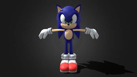 Sonic Sonic Adventure Dxdc Download Free 3d Model By Gotbeans