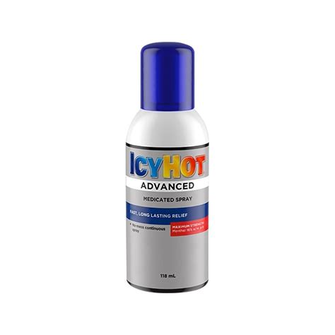 Icy Hot Advanced Medicated Spray 118ml