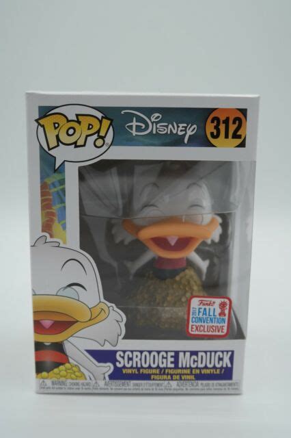 Funko Pop Disney Scrooge Mcduck Swimming In Gold 2017 Nycc Excl