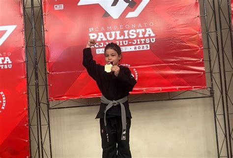 Ourinhense De 6 Anos Conquista Medalha De Ouro No Paulista De Jiu Jitsu