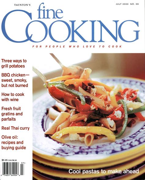 Fine Cooking Issue 039 Fine Cooking Cooking Food Magazine