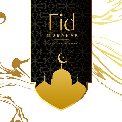 Eid Mubarak Creative Greeting Background Design Download Free Vector