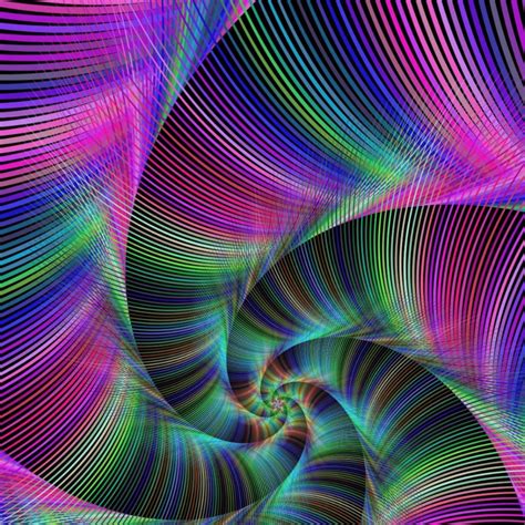Spiral Rainbow Wallpapers Bigbeamng