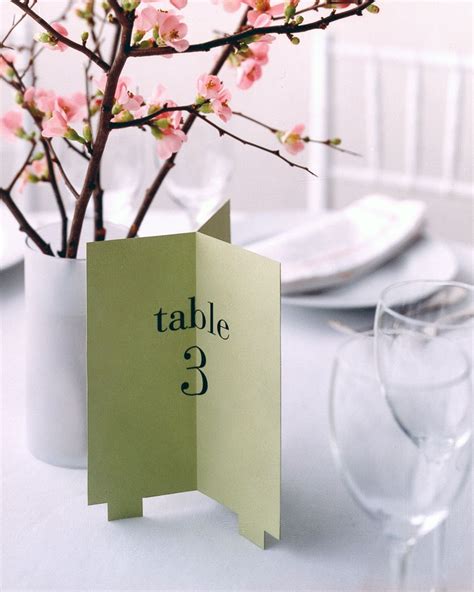 Diy Table Numbers To Count On For A Special Touch Diy Table Numbers
