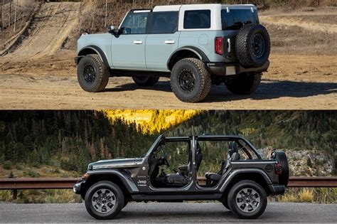 Whats The Difference Ford Bronco Vs Jeep Wrangler Autonation Drive