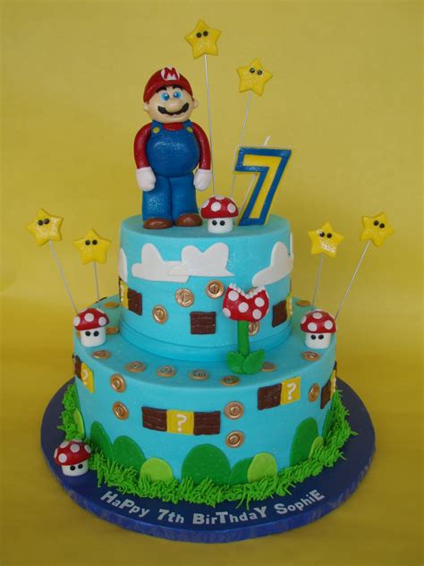 Over the past few years i have run this website i have receieved a lot of every birthday needs games, and a mario bros. Super Mario Birthday Cake | My beautiful baby daughter ...