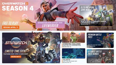 Overwatch 2 Season 4 Previewed In Trailer Blizzard Publishes Official