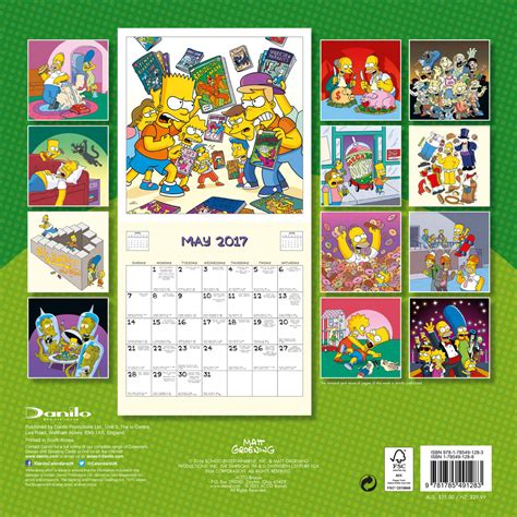 The Simpsons Wall Calendars Buy At Abposters Com
