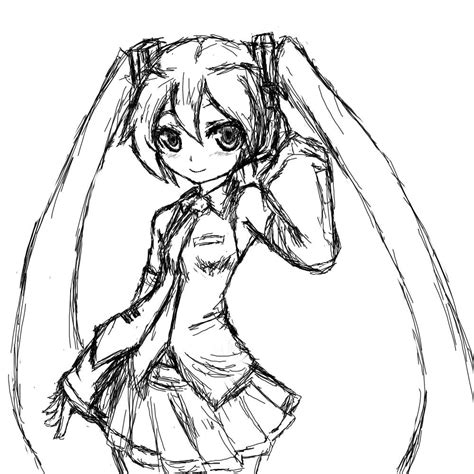 You are viewing some yandere simulator coloring pages sketch templates click on a template to sketch over it and color it in and share with your family and friends. Miku Coloring Pages at GetColorings.com | Free printable ...
