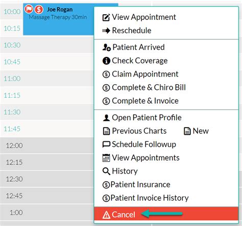 How To Delete An Appointment Juvonno Knowledge Base