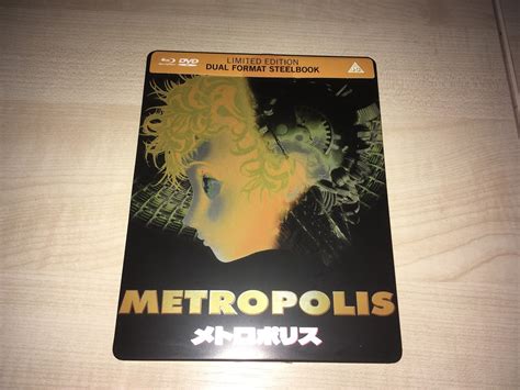Osamu Tezukas Metropolis Blu Ray Steelbook Uk Hi Def Ninja Pop