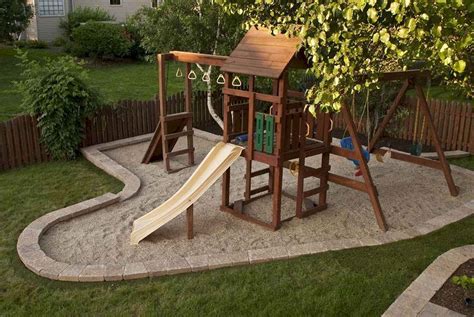 01 Exciting Small Backyard Playground Kids Design Ideas