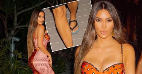 People Think Kim Kardashian Has Six Toes As They React To Holiday Snap