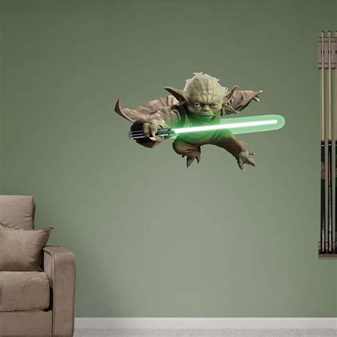 Yoda Wall Decal Shop Fathead® For Star Wars Movies Decor