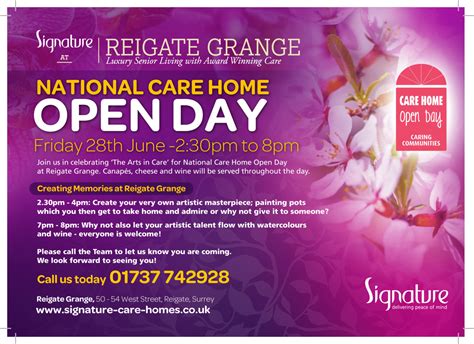 National Care Home Open Day At Reigate Grange Luxury Care Home