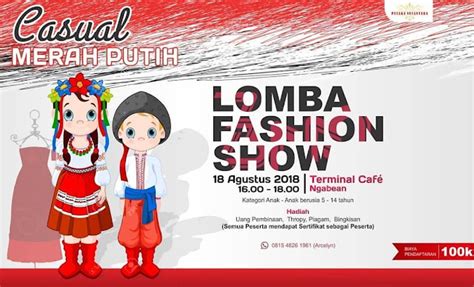 Lomba Fashion Show Anak Anak Lomba Fashion Show 2020 2021