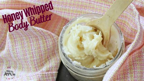 Homemade Honey Whipped Body Butter With Beeswax For Smooth Skin