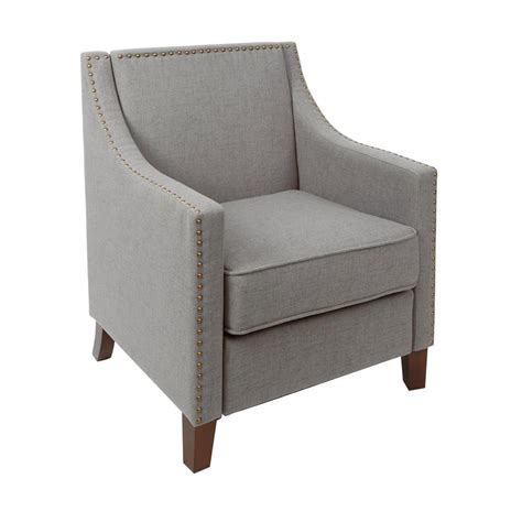 Silverwood Stevenson Light Grey Sloped Arm Upholstered ...