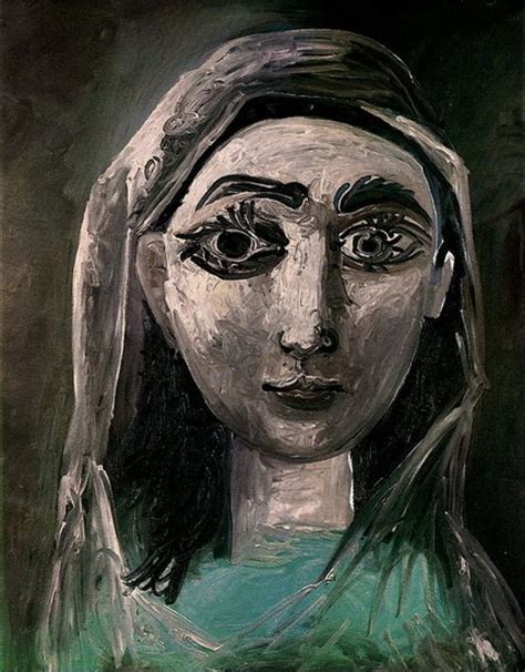 Pablo Picasso — Portrait Of Jacqueline 1961