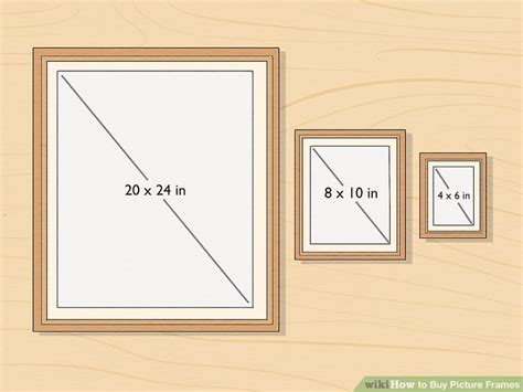 How To Buy The Right Picture Frame Picture Frame Dimensions Explained