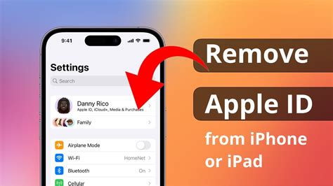 How To Remove Apple ID From IPhone Without Password IOS 17 16 15
