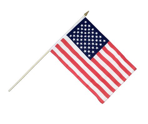 American (USA) Hand Flag - 12x18" - Royal-Flags.co.uk png image