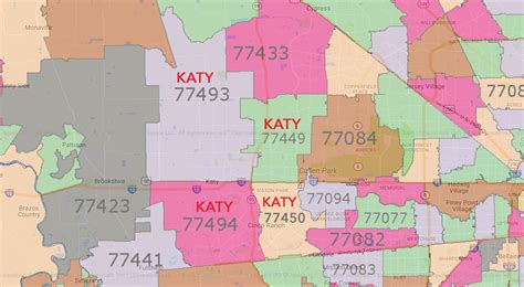 Katy Tx Zip Code Map Earth Map