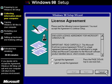 Windows 98 Screenshot