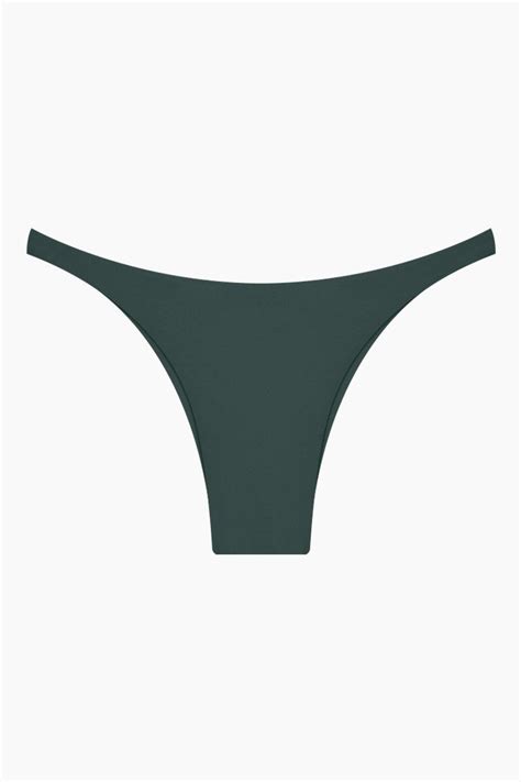 Mikoh Swimwear Praia Modern Skimpy Side Bikini Bottom Wakame Green Lyst