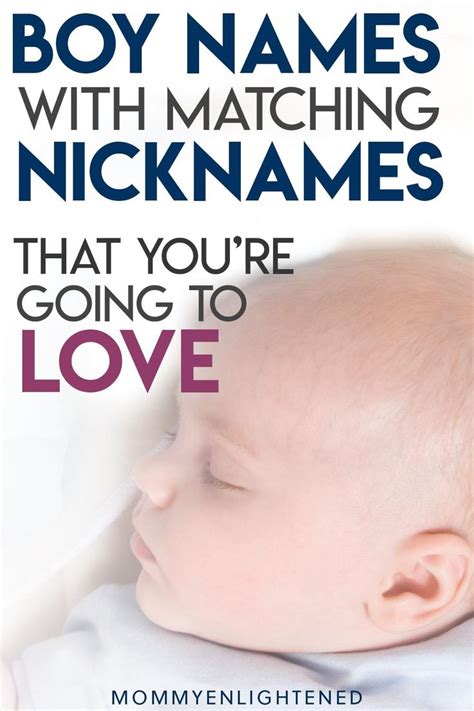 The Best Boy Names With Nicknames That Arent Weird Names With