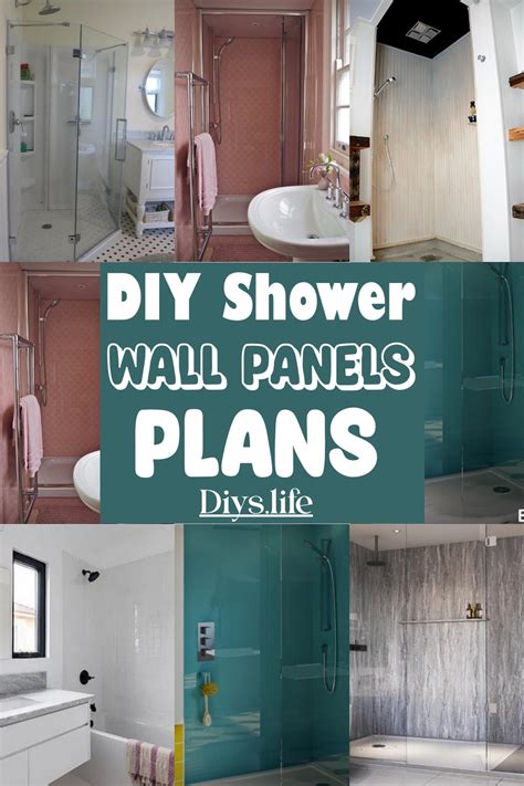 31 Diy Shower Wall Panels For Renovation Diys