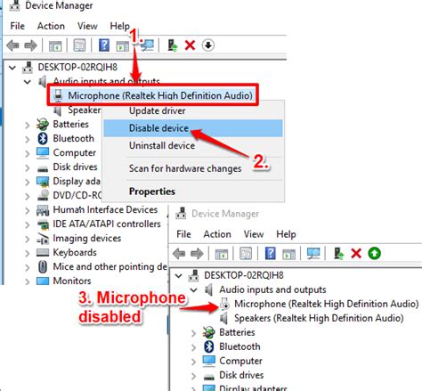 How To Disable Microphone In Windows 10 Pc