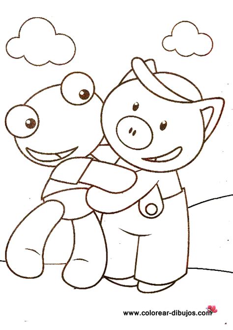 And you can freely use images for your personal blog! LAMINAS PARA COLOREAR - COLORING PAGES: El Sapo Pepe para ...
