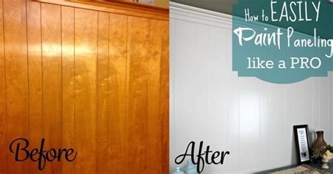 How To Paint Wood Paneling With Grooves Cut The Wood