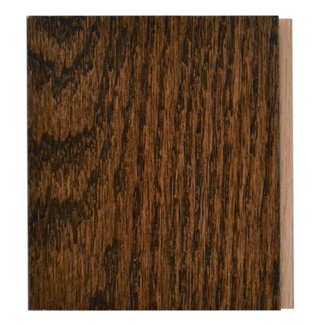 Quickstyle Walnut Oak 3 14 Inch Hardwood Flooring Sample The Home