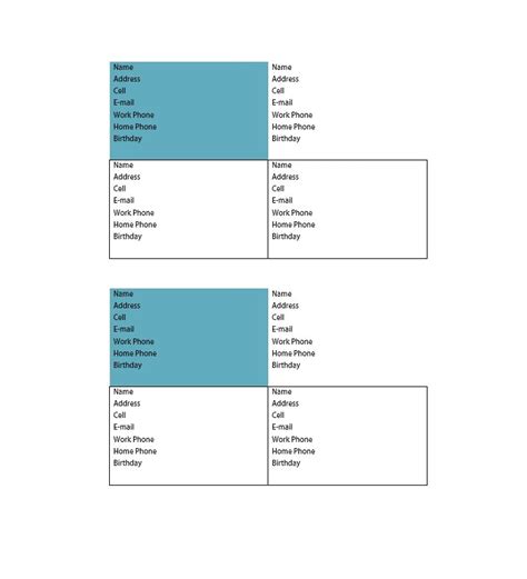 Maybe you would like to learn more about one of these? 40 Printable & Editable Address Book Templates 101% FREE