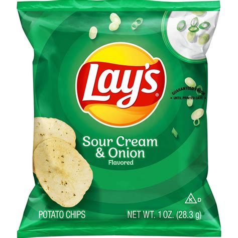 Lays Sour Cream And Onion 1 Oz Bag 104 Count Rocketdsd