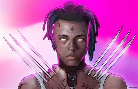 Xxxtentacion Music Singer Hd Male Celebrities Babes Digital Art Behance HD Wallpaper