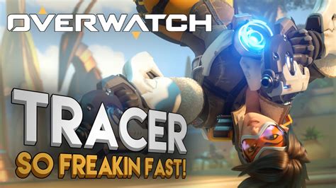 Overwatch Tracer Gameplay Offense So Freakin Fast Youtube