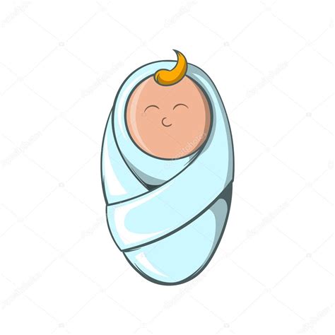 Dibujos Bebe Recien Nacido Icono De Bebé Recién Nacido Estilo De