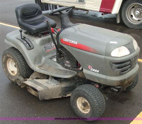 The lt2000 is a riding lawn mower. Craftsman LT2000 42" riding mower in Manhattan, KS | Item ...